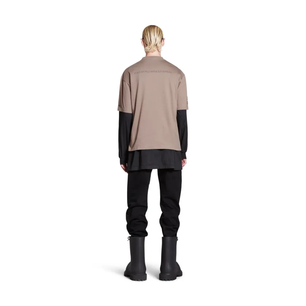 T-shirt Wfp Medium Fit in Beige