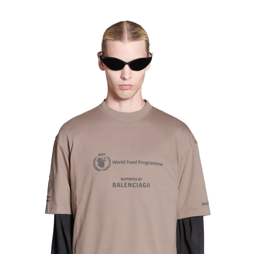 T-shirt Wfp Medium Fit in Beige